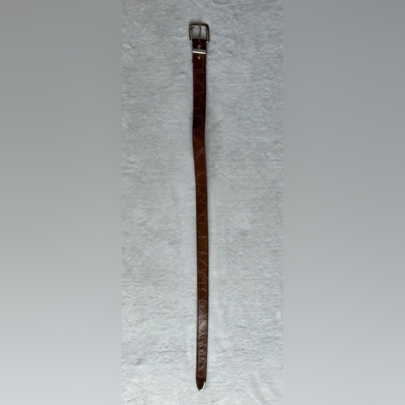 Brown/Gold Texture Belt - Picture 2 of 4